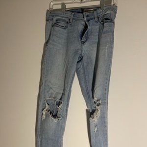 Pistola Size 28 Distressed Ankle Jean